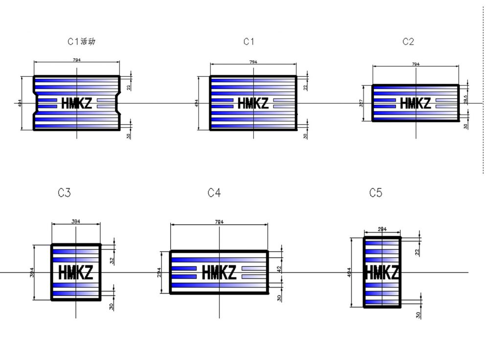 哈牡客專(zhuān)條紋電纜槽蓋板模具PDF設(shè)計(jì)稿下載